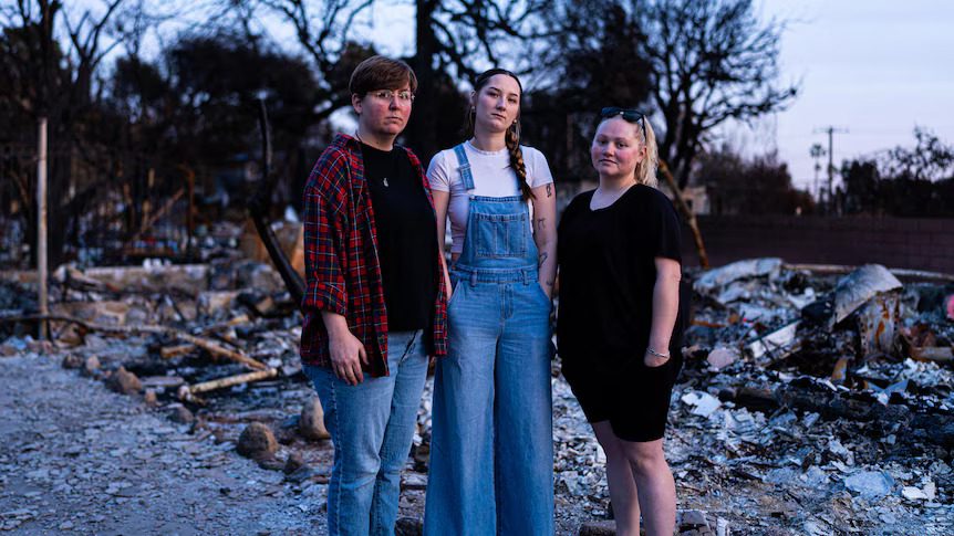 LA fires victims fear ‘predatory’ developers could remake their neighbourhood for the worse